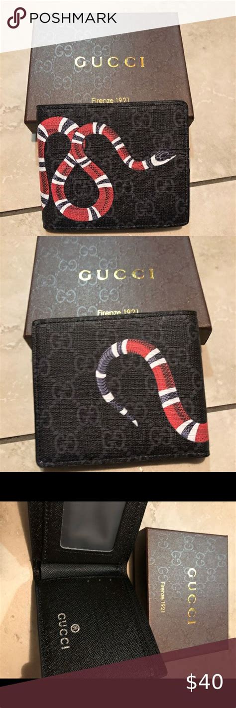 gucci snake drawing|Gucci snake wallet inside.